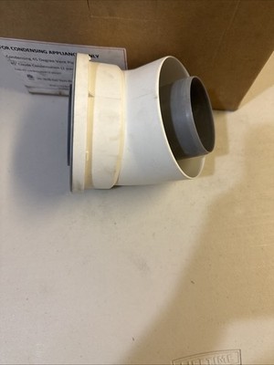 Ubbink 244077P Condensing 45 Degree Vent pipe elbow