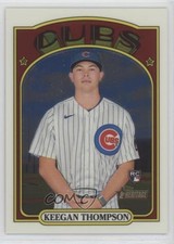 2021 Topps Heritage High Number Chrome 714/999 Keegan Thompson #588 3q5