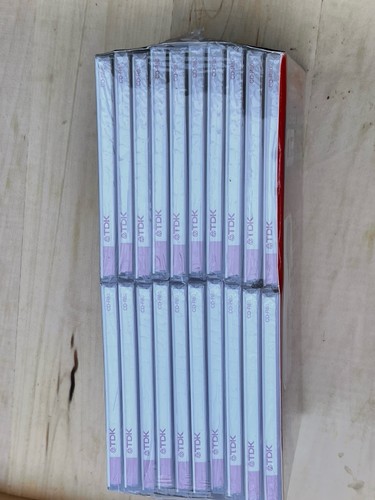 New TDK CD-R Certified Plus Computer Writers 20 Pack All Speed 80 Minutes 700MB - Afbeelding 2 van 8