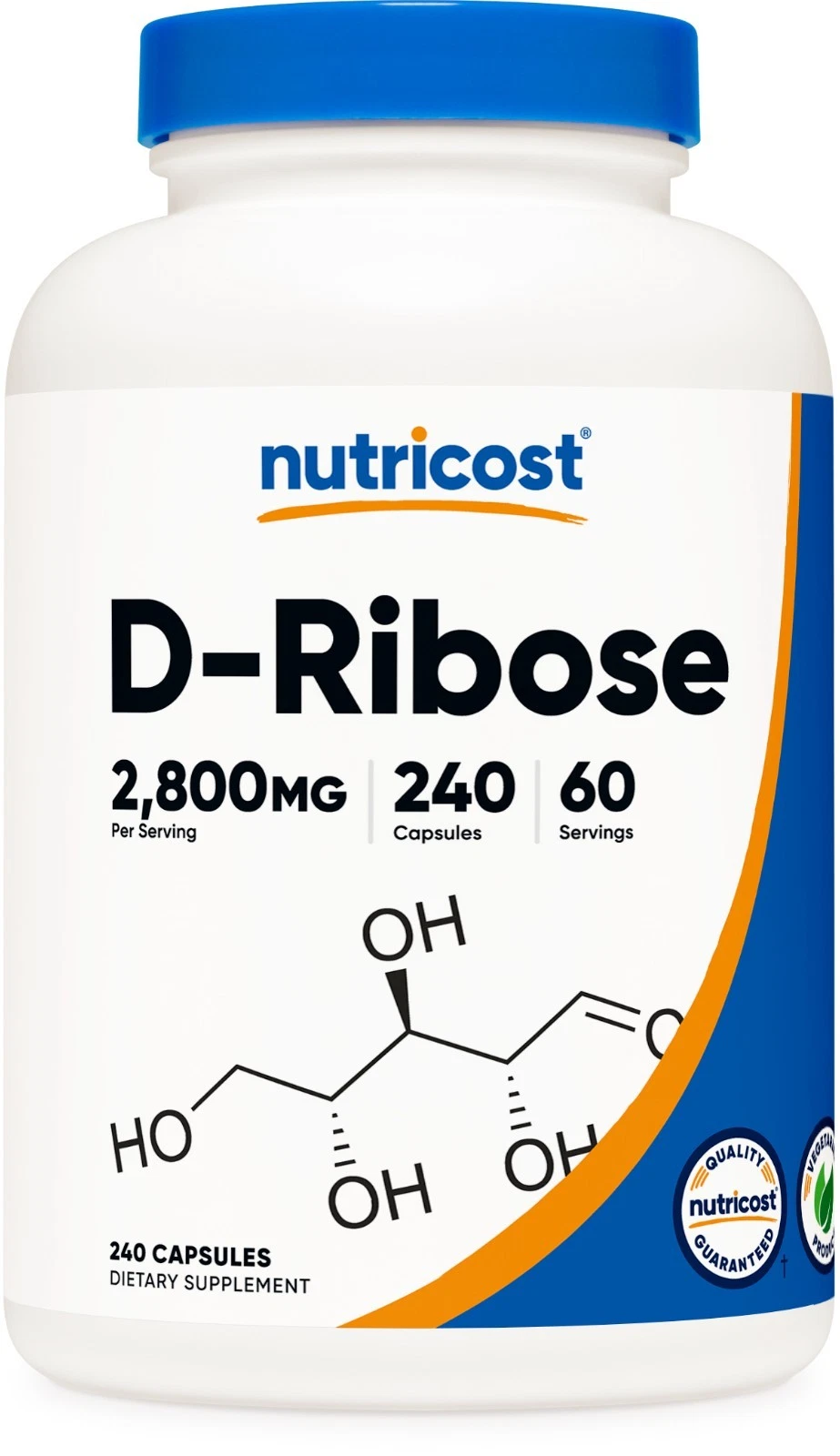 D-Ribose Capsule Bottle