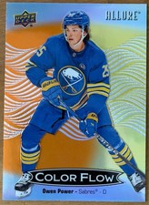 ungradedOwen Power [Orange Yellow] #CFL-42 2024 Upper Deck Allure Color Flow
