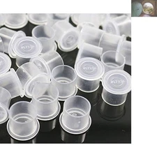 Efficient 300pcs Tattoo Ink Cups, 17mm x 14mm for Artists & Enthusiasts