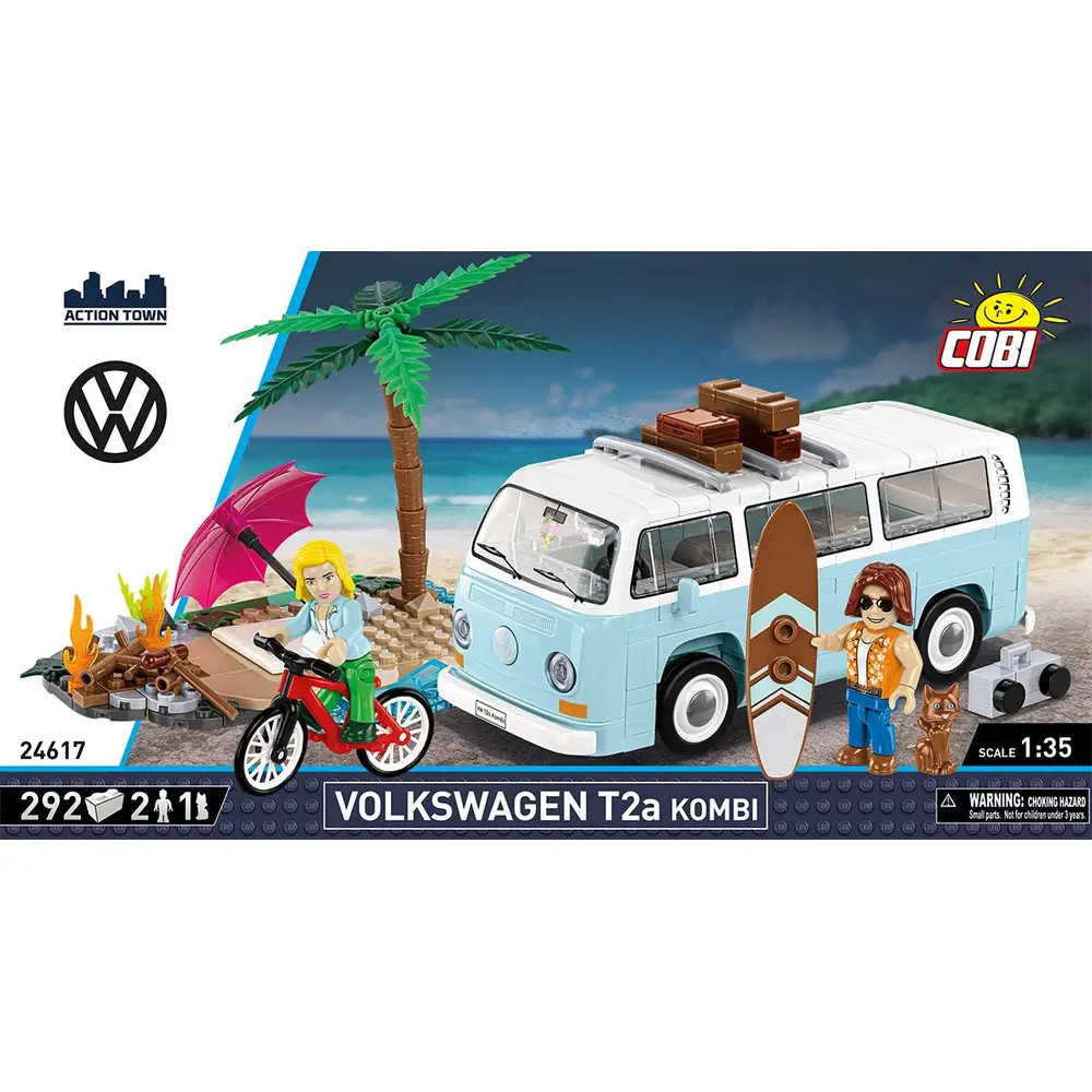 COBI VOLKSWAGEN T2a Kombi Scale 1:35 - Bild 6