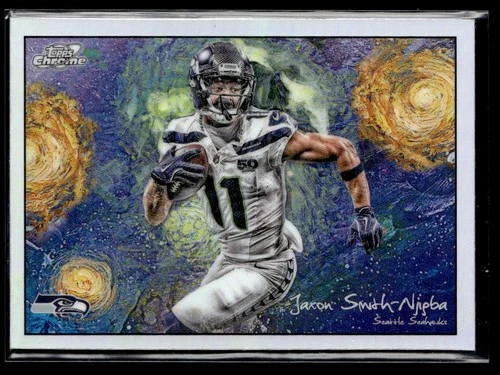 2025 Topps Chrome Jaxon Smith-Njigba Chrome Autographs (RAW)
