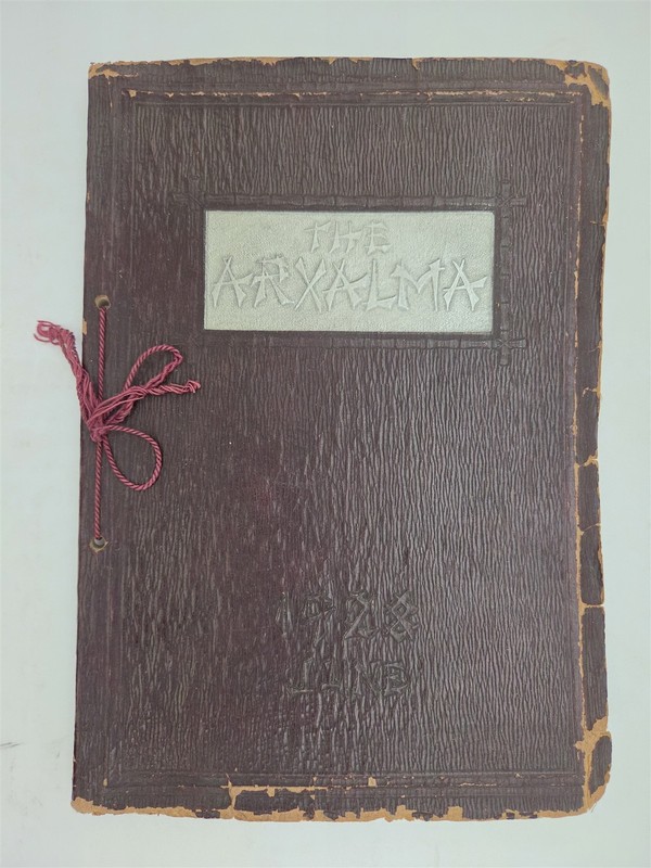 1928 antique READING pa HIGH SCHOOL YEARBOOK ARXALMA clubs sports ads