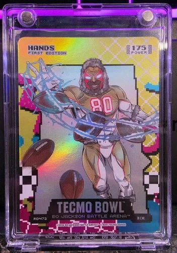 Bo Jackson Battle Arena Tecmo Bowl HANDS Jerry Rice 80s 8-bit Rad BF Ice SP