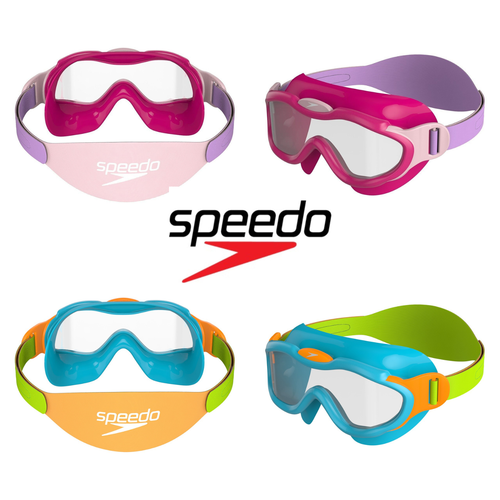 SPEEDO INFANT BIOFUSE GOGGLE MASK 26 YEARS ANTIFOG INFUSED SOFT