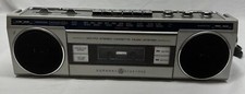 Vintage General Electric 3-5283B GE AM/FM Radio Cassette Player Boombox WORKS