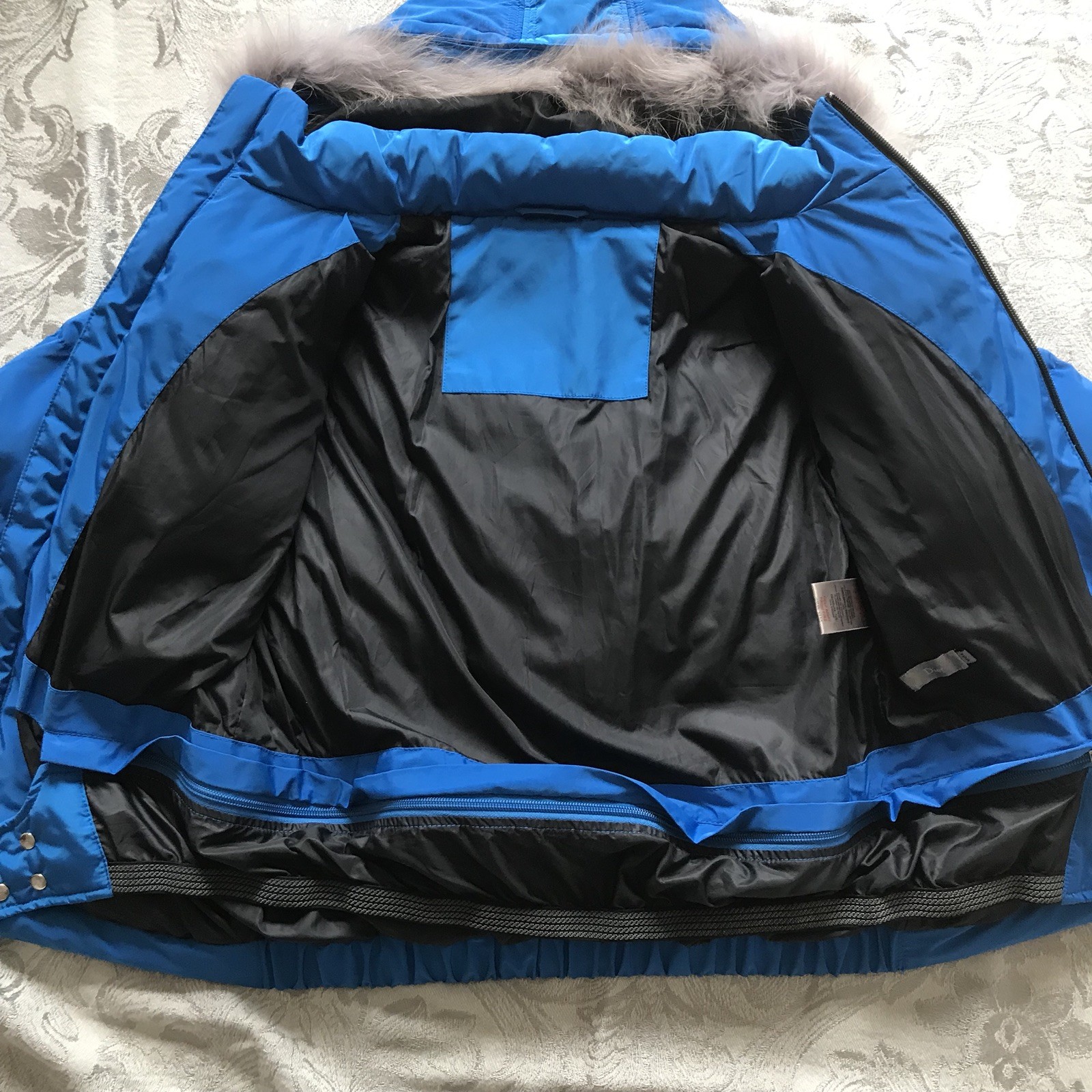 DIOR JR Royal Blue Padded Down Jacket For 10 Y Old Kid image 8
