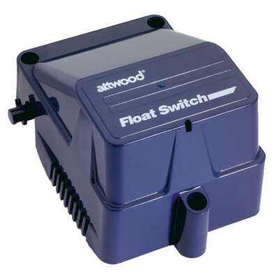 ATTWOOD AUTOMATIC FLOAT SWITCH W/ COVER 12V & 24V 6A 36'' WIRE