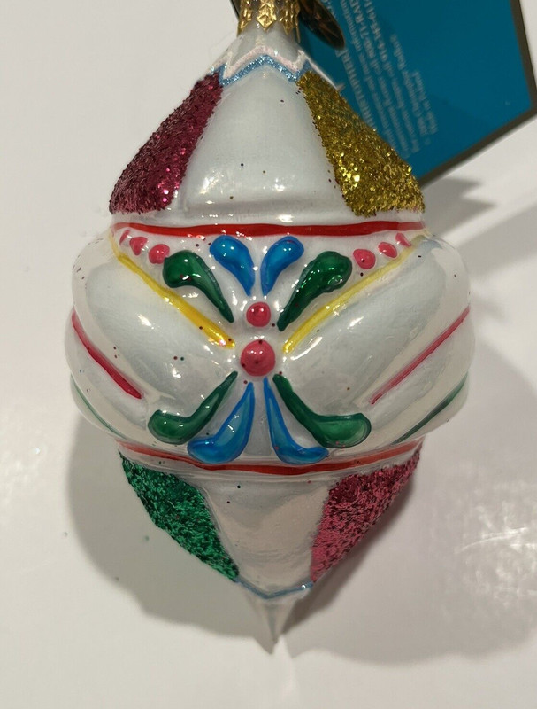 RARE Radko Fantasia Ice Delite Ornament  #2 - NEW