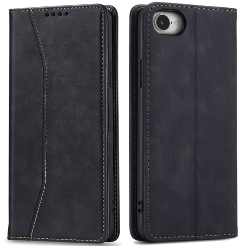 For iPhone16 Pro Max/16 Plus/16e Wallet Leather Case Flip Cover Tempered Glass - Picture 11 of 42
