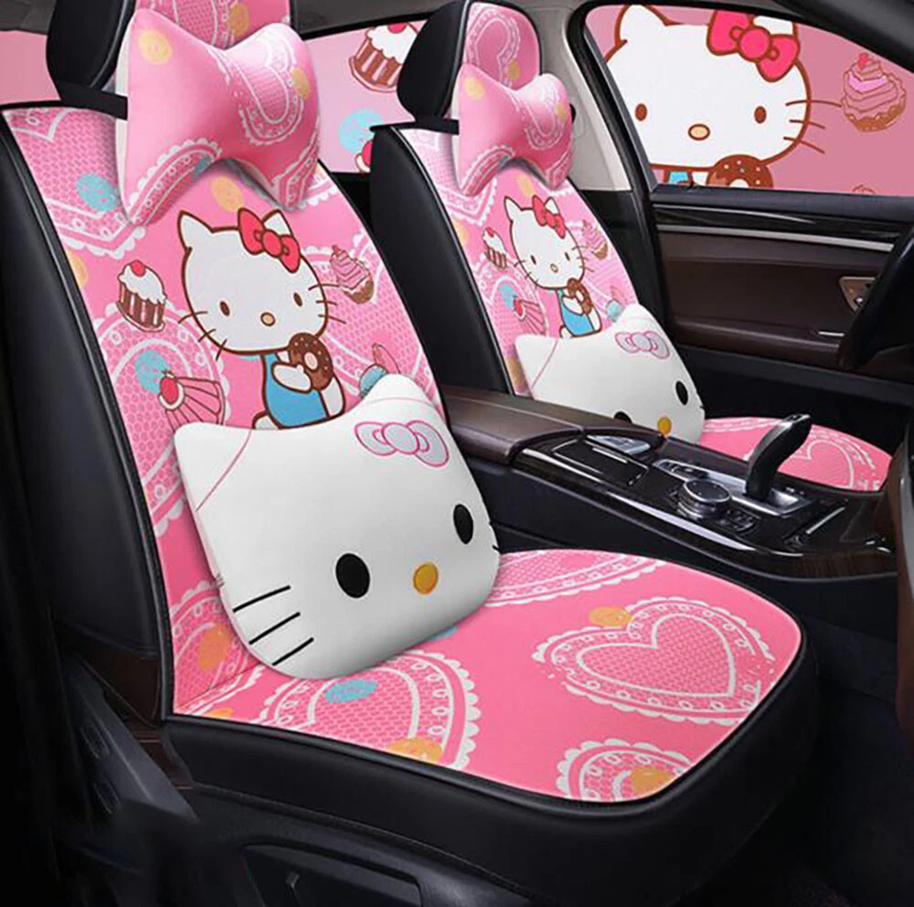 Hello kitty Fashion printing cute Four Seasons Universal Car Seat