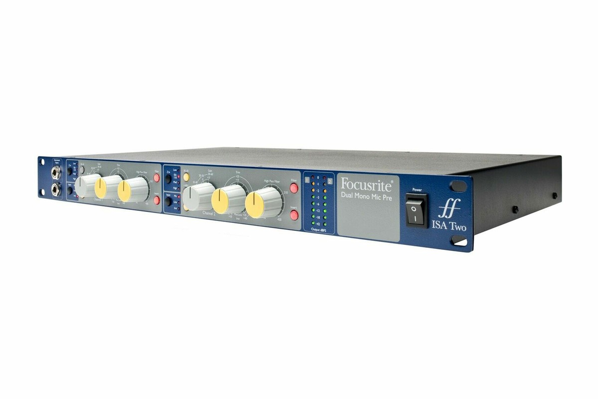 【最終価格】Focusrite ISA Two (おまけ付) Focusrite ISA Two | Microphone Preamplifier | eBay