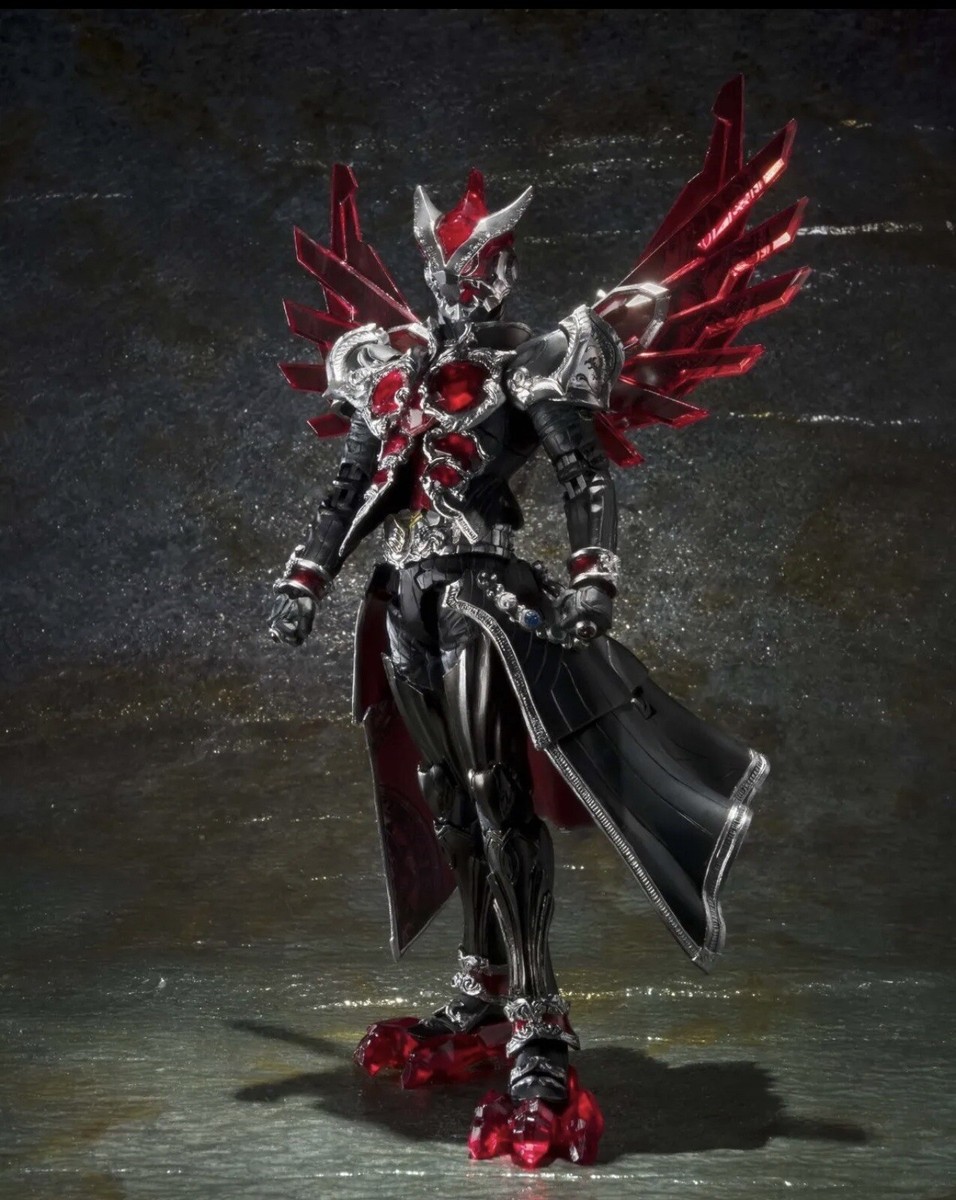 RARE* Bandai SIC Kamen Rider Wizard Flame style shf | eBay