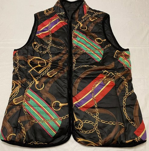 RLL Crest Reversible Quilted Equestrian 