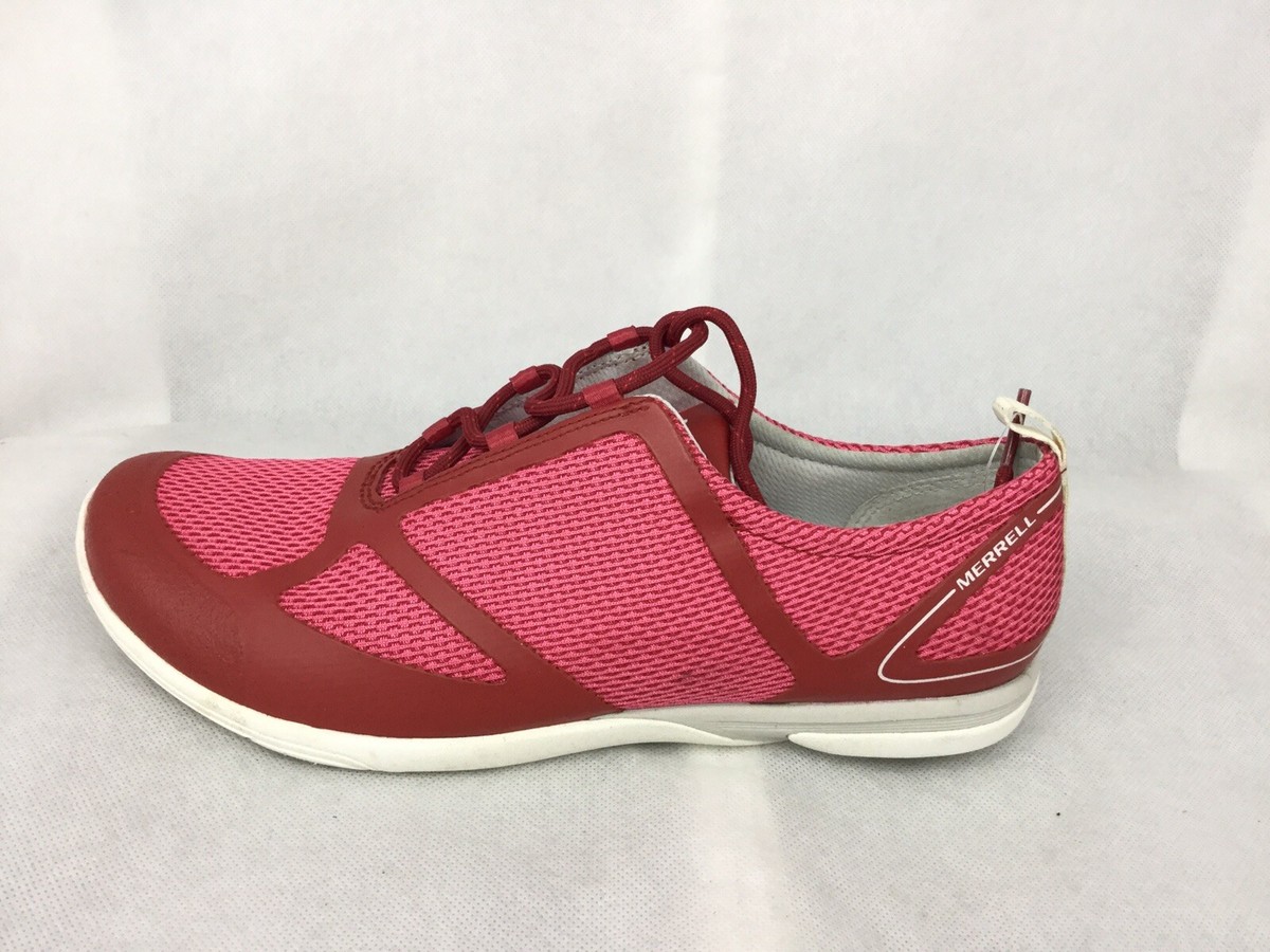 Merrell Women's Ceylon Sport Mesh Lace Red Sneakers size M