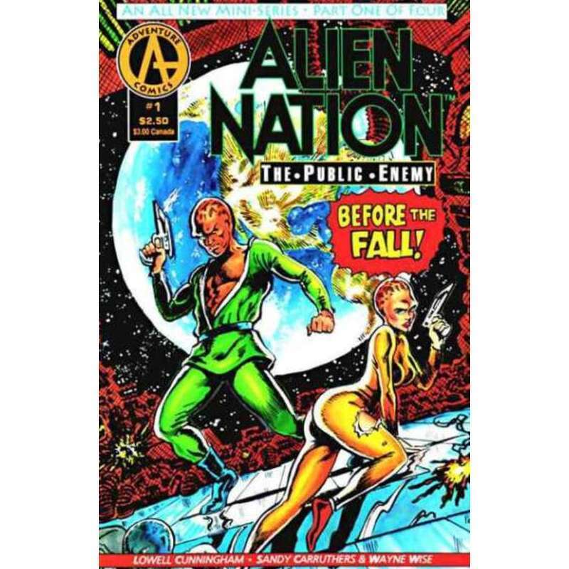 Alien Nation: The Public Enemy #1 in NM minus condition. Adventure comics [m{
