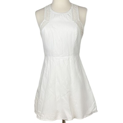 AMERICAN EAGLE Outfitters Women's White Eyelet Halter cotton Dress Size 6 | eBay AMERICAN EAGLE Outfitters Women's White Eyelet Halter cotton Dress Size 6 | eBay