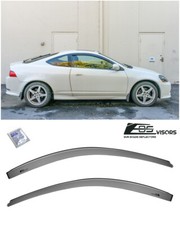 For 02-06 Acura Rsx Dc5 Smoke Tinted Side Window Visors Rain Guards Deflectors