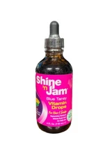 Ampro Shine 'n Jam Herbal Blue Tansy Vitamin Drops For Hair & Scalp 4.0 Fl Oz