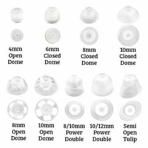 Click Domes for Siemens/ Signia/ Sivantos/Specsavers Hearing Aids