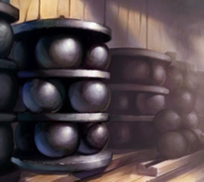 Pirates Fire & Steel - #107 Treasure / Grape Shot