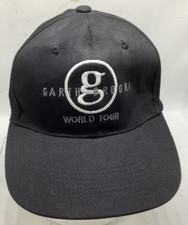Garth Brooks World Tour Snapback Trucker Black Cap Hat Country Music Concert