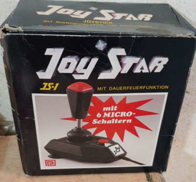 Joy Star JS-1 in OVP Joystick Controller (Commodore 64, Atari XL ST komp)