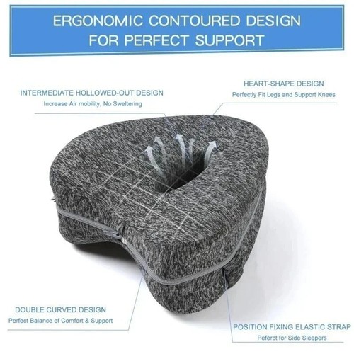 2025 New Alignment Pillow Relieve Hip Pain Sciatica Leg Pillow for Sleeping Side - Picture 3 of 8