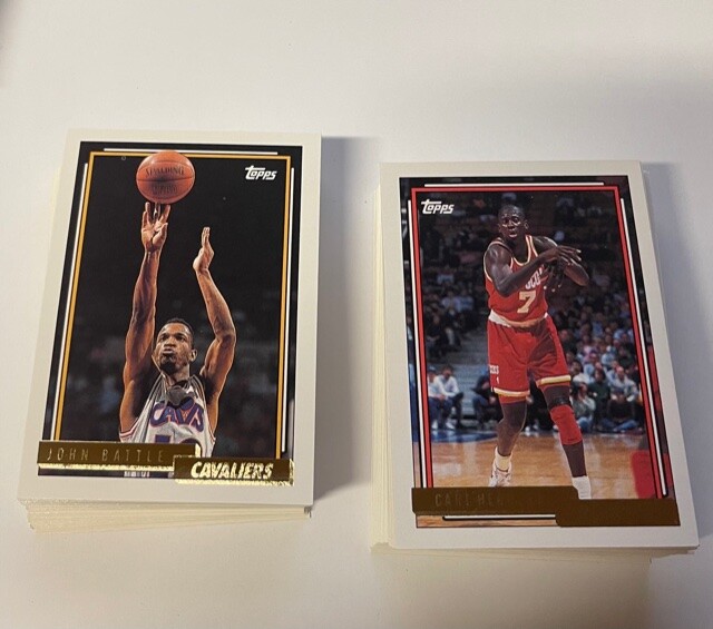 1992-93 Topps Gold Basketball Singles You Pick 201-395