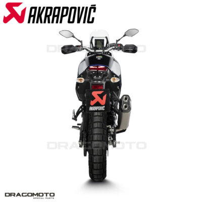 YAMAHA TENERE 700 2019-2024 Exhaust AKRAPOVIC Titanium S-Y7SO5