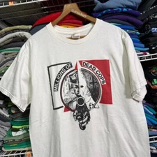 90s vintage MDC punk rock hard core band t shirt L