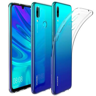 Schutz Hülle Für Huawei P Smart 2019 Handy Tasche Slim Silikon Cover Case Klar