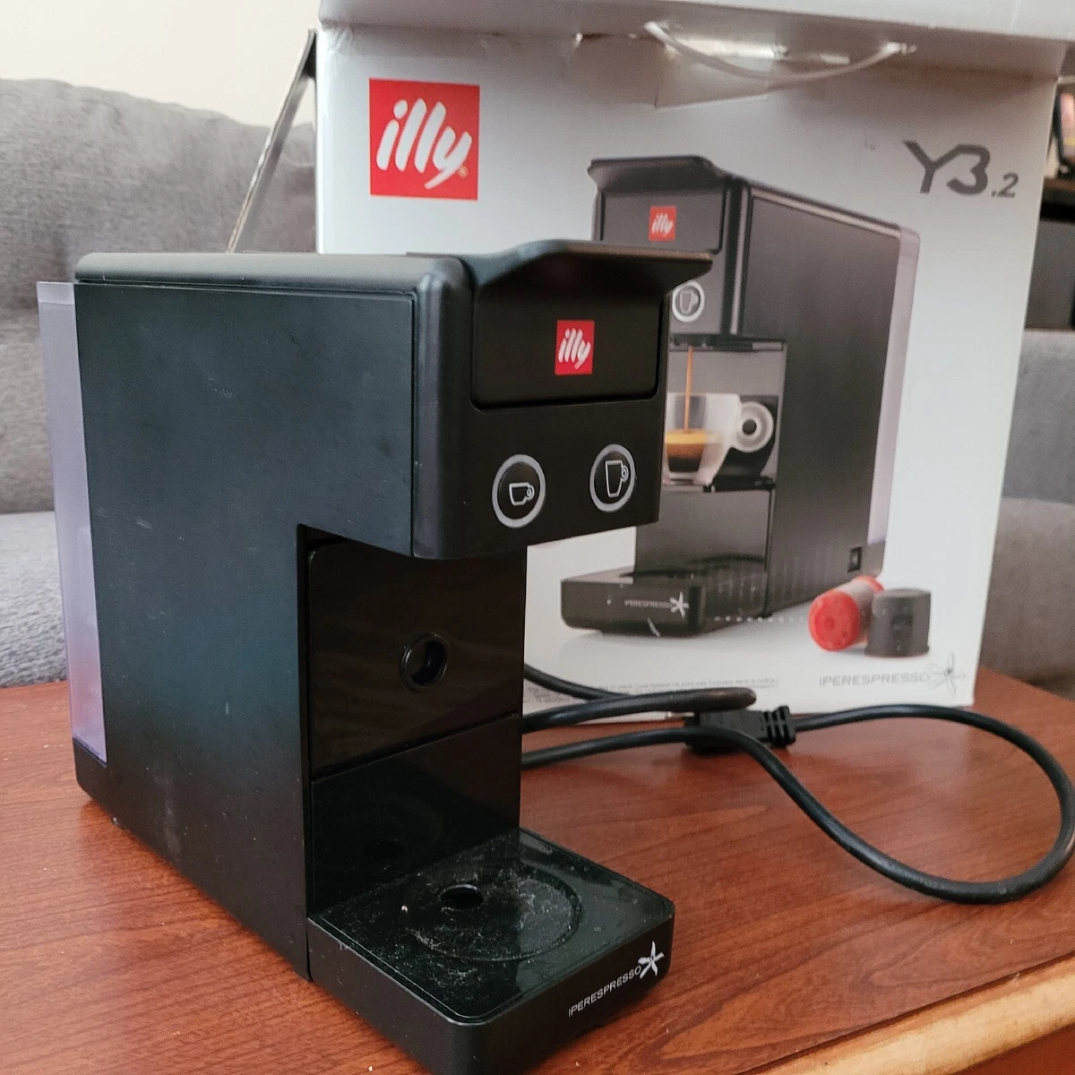 Illy Iperespresso Y3.3 Machine ESPRESSO MACHINE WHITE BRAND NEW in box