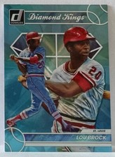 2023 Panini Donruss Diamond Kings #19 Carolina Blue Lou Brock    M5