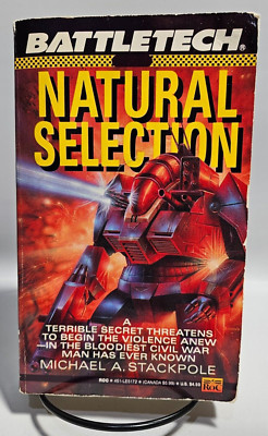 Battletech: Natural Selection by Michael A. Stackpole, 1992 1st Edition