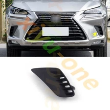Left Front Bumper Fog Light Grille Cover W/O Radar hole For Lexus NX 2018-2021