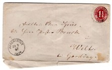 Schleswig-H. 18c sch&ouml;ner Brief Ahrensb&ouml;ck 450EUR (AA2802