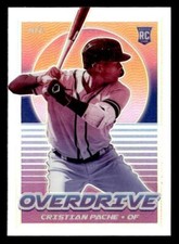 2021 Panini Chronicles #11 Cristian Pache Overdrive Holo card