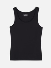 PRIMARK LADIES STRETCH WIDE STRAP VEST TOP SCOOP NECK UK SIZES SUMMER TANK CROP