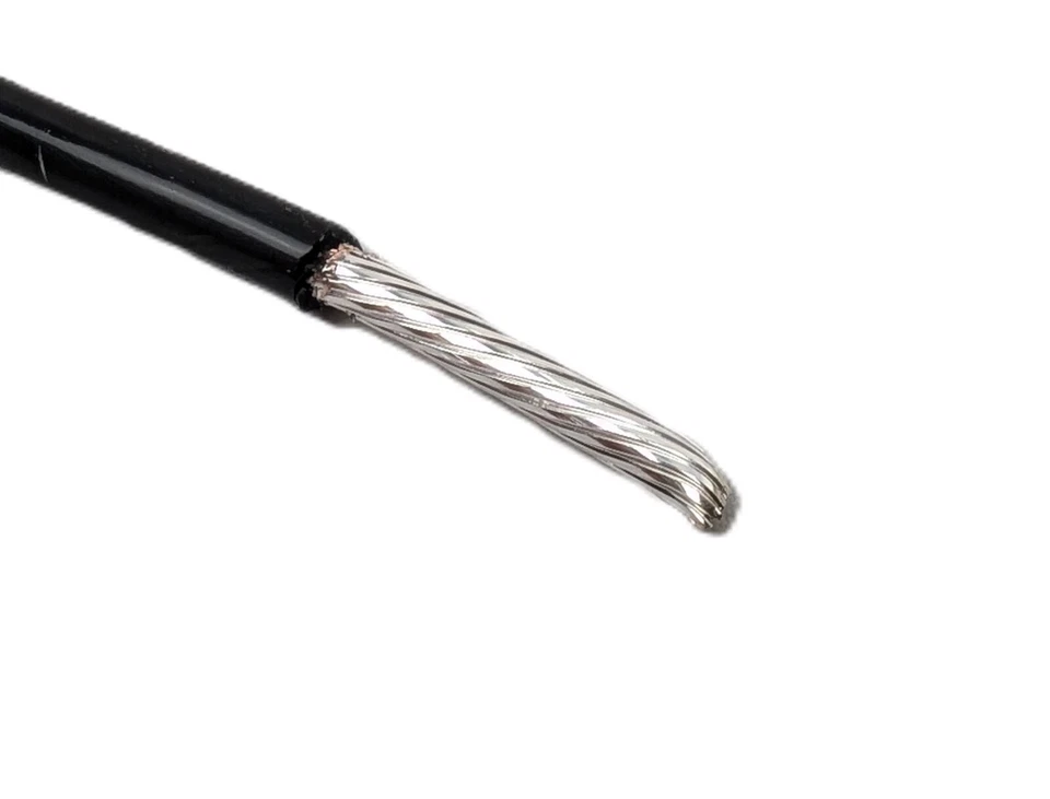 100ft Alpha 5859 BK005 Hook-Up Wire PTFE 14AWG High Temp 200C SPC M16878/4 E NEW - Image 3 of 4