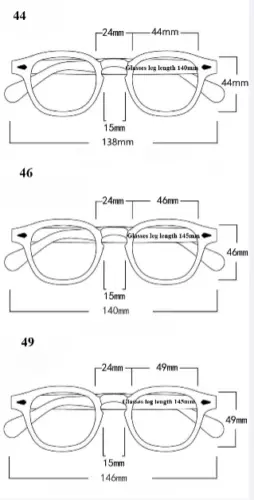 MOSCOT LEMTOSH Brille Brillengestell Herren Oval Vollgestell Platte Flach Lichtgestell Damen - Bild 10 von 13