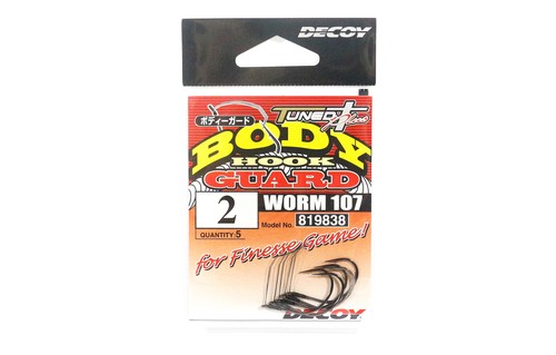 Decoy Worm 107 Body Guard Hook for Wacky Rig Size 4 (9814 Decoy Worm 107 Body Guard Hook for Wacky Rig Size 4 (9814