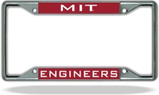 MIT ENGINEERS Custom License Plate Frame