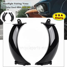 Motorcycle Front Headlight Fairing Vents For Harley Road Glide Special FLTRXS