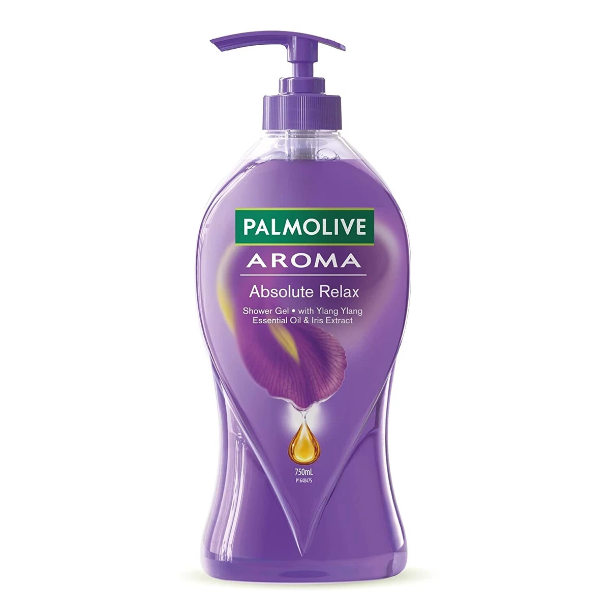 Palmolive Aroma Absolute Relax Gel Single Pump Bottle Body Wash 750ml