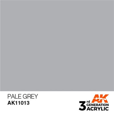 AK Interactive 3rd Gen Acrylic AK11013 Pale Grey 17ml
