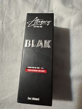 Allegory Blak Tattoo Ink 2oz Black Professional Tattoo Pigment New Sealed