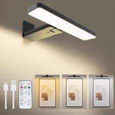 Picture Light Battery Operated with Remote, LED Painting Light for Art with 3...